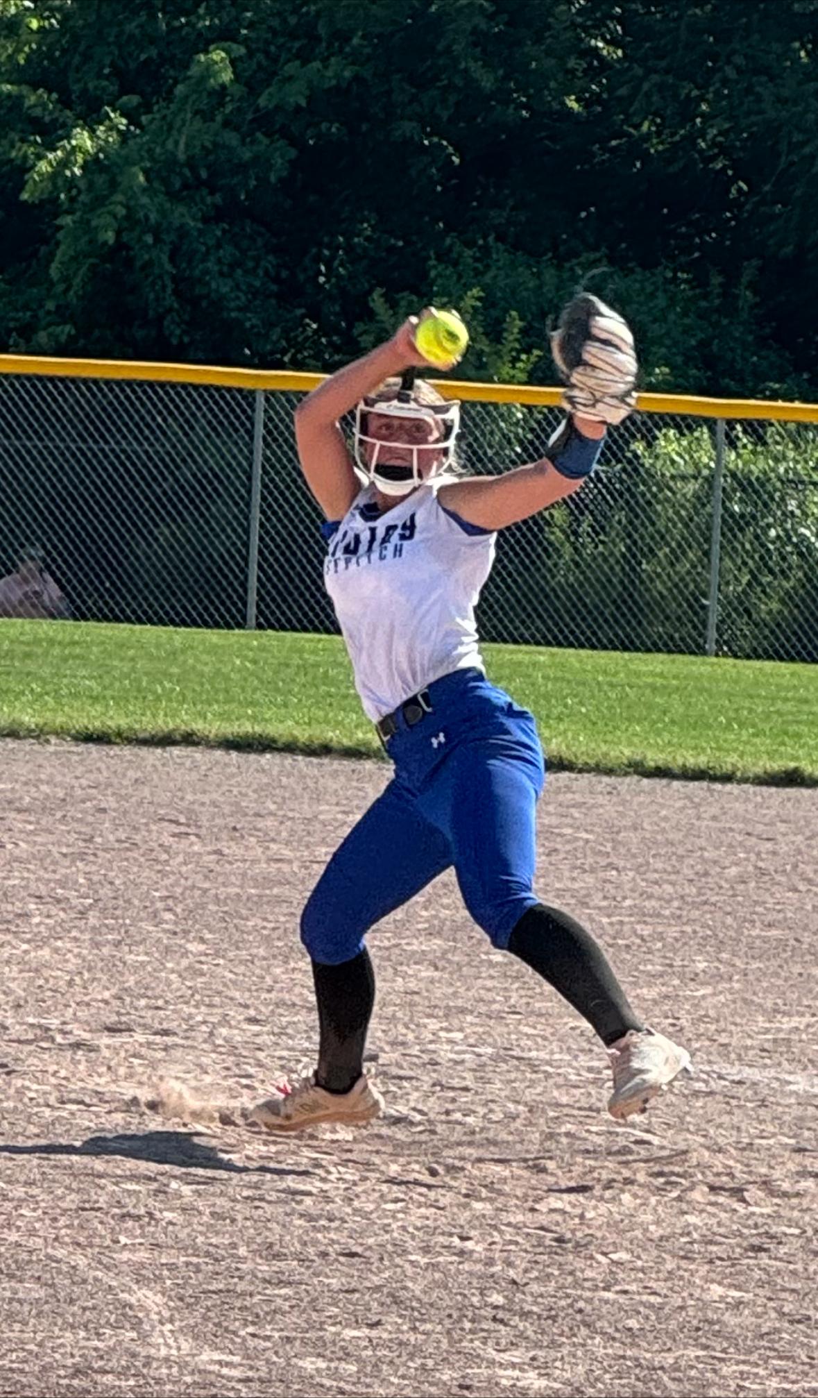 Softball pitching clinic
